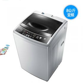 Midea/美的 MB80-eco31WD 8公斤变频洗衣机全自动波轮智能大容量 省电静音 0.9洗净比 洗得更干净